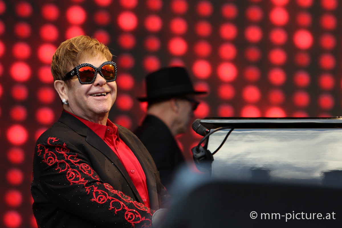 Sir Elton John auf der BurgClam © mm-picture.at