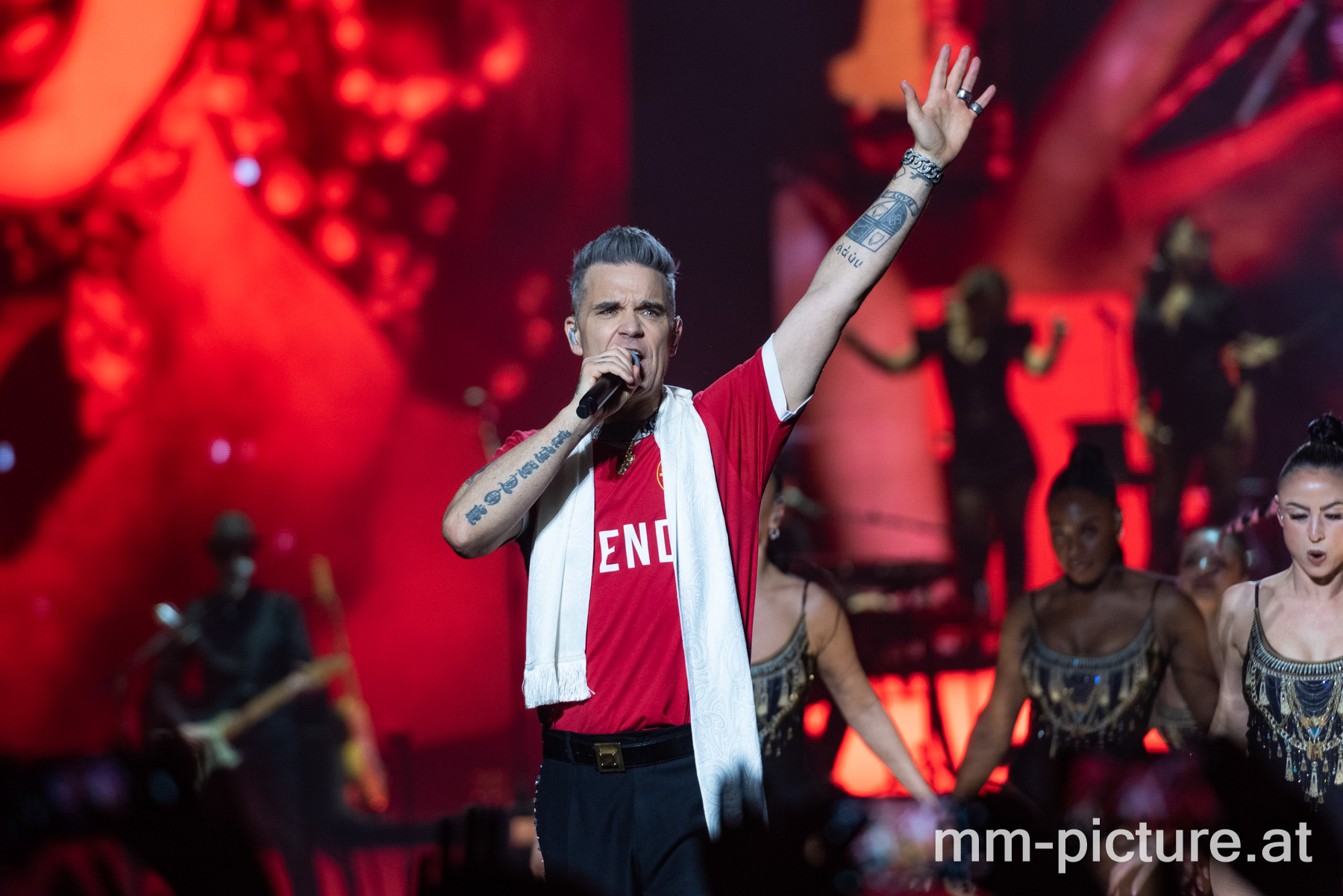 Robbie Williams live in Vienna